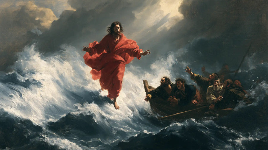 Jesus Walking on Water - Theatrical Baroque · Landscape n° 28