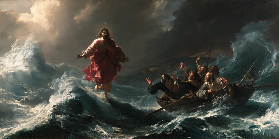 Jesus Walking on Water - Theatrical Baroque · Landscape n° 30