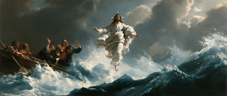 Jesus Walking on Water - Theatrical Baroque · Landscape n° 34