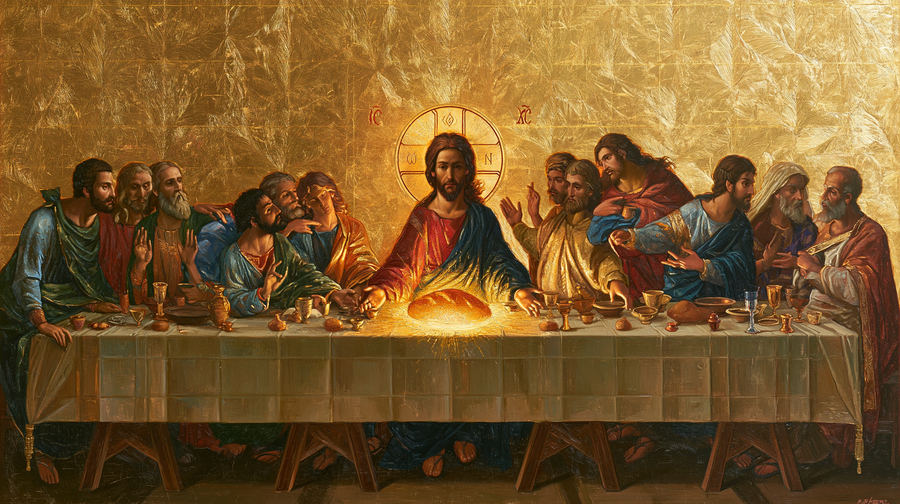 The Last Supper - Sacred Golden n° 1