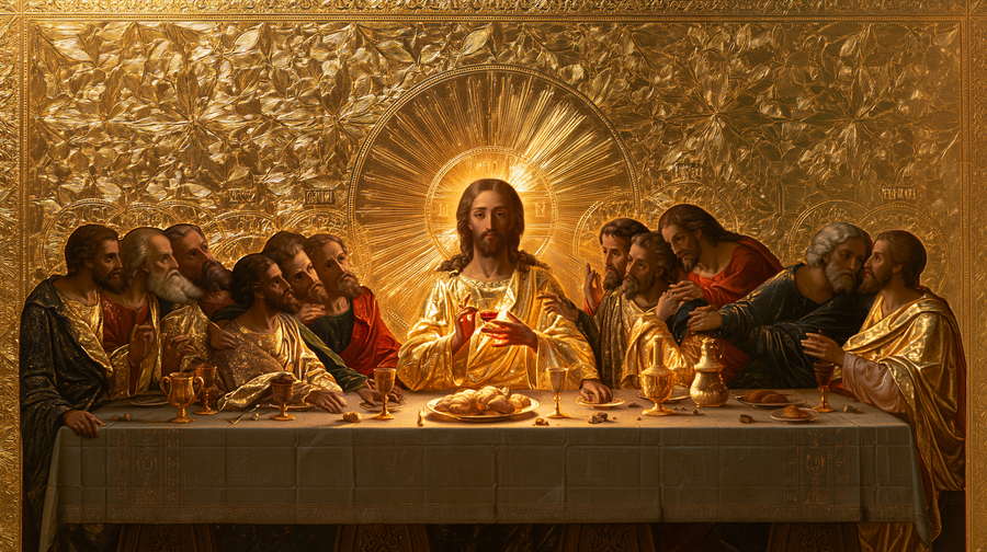 The Last Supper - Sacred Golden n° 18