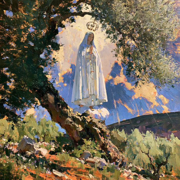 Our Lady of Fatima – Expressionist · Square no. 4