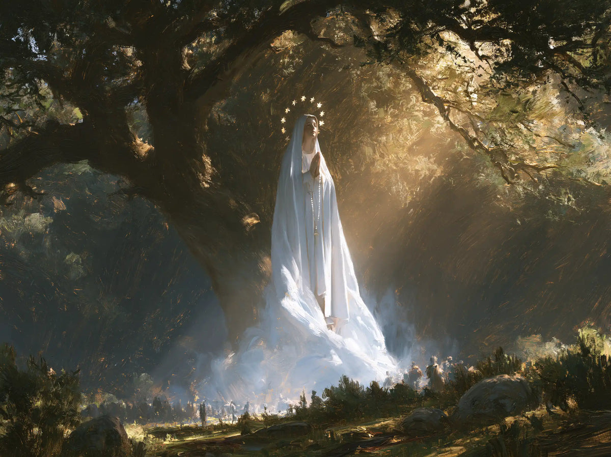 Our Lady of Fatima – Expressionist · Landscape no. 2