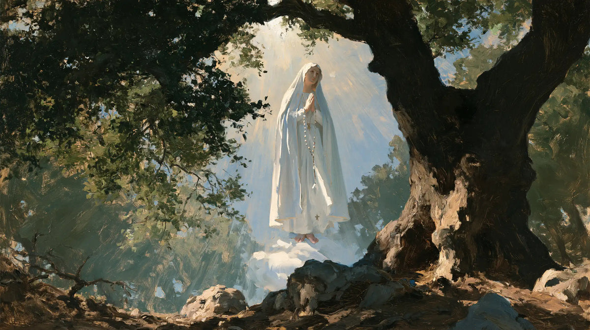 Our Lady of Fatima – Expressionist · Landscape no. 11