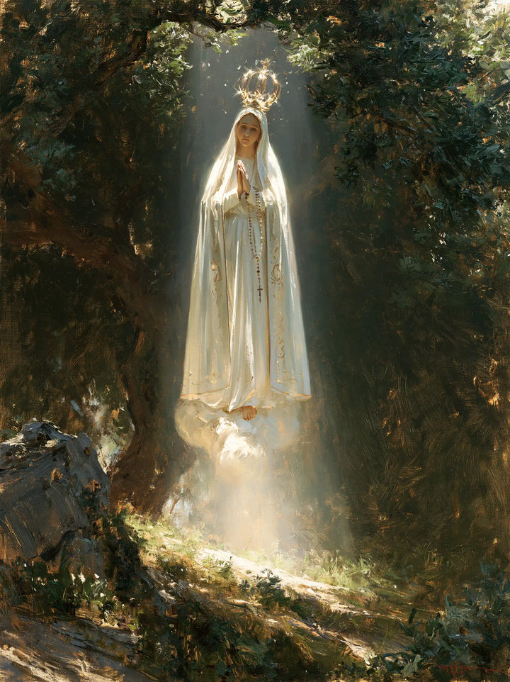 Our Lady of Fatima – Expressionist · Portrait no. 12
