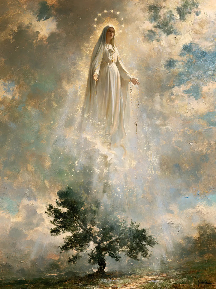 Our Lady of Fatima – Impressionist · Portrait no. 12