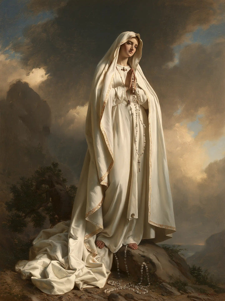 Our Lady of Fatima – Florentine Renaissance · Portrait no. 15