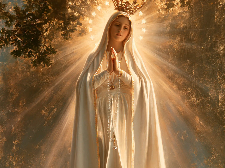 Our Lady of Fatima – Sacred Gold · Landscape no. 1