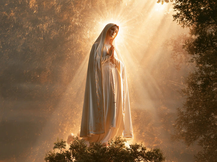 Our Lady of Fatima – Sacred Gold · Landscape no. 2