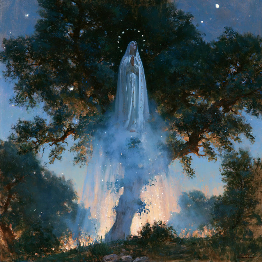 Our Lady of Fatima – Symbolist · Square no. 1