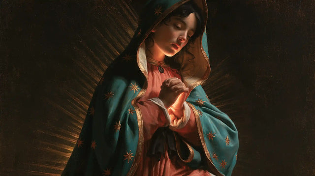 Our Lady of Guadalupe – Caravaggio Tenebrism · Landscape no. 9