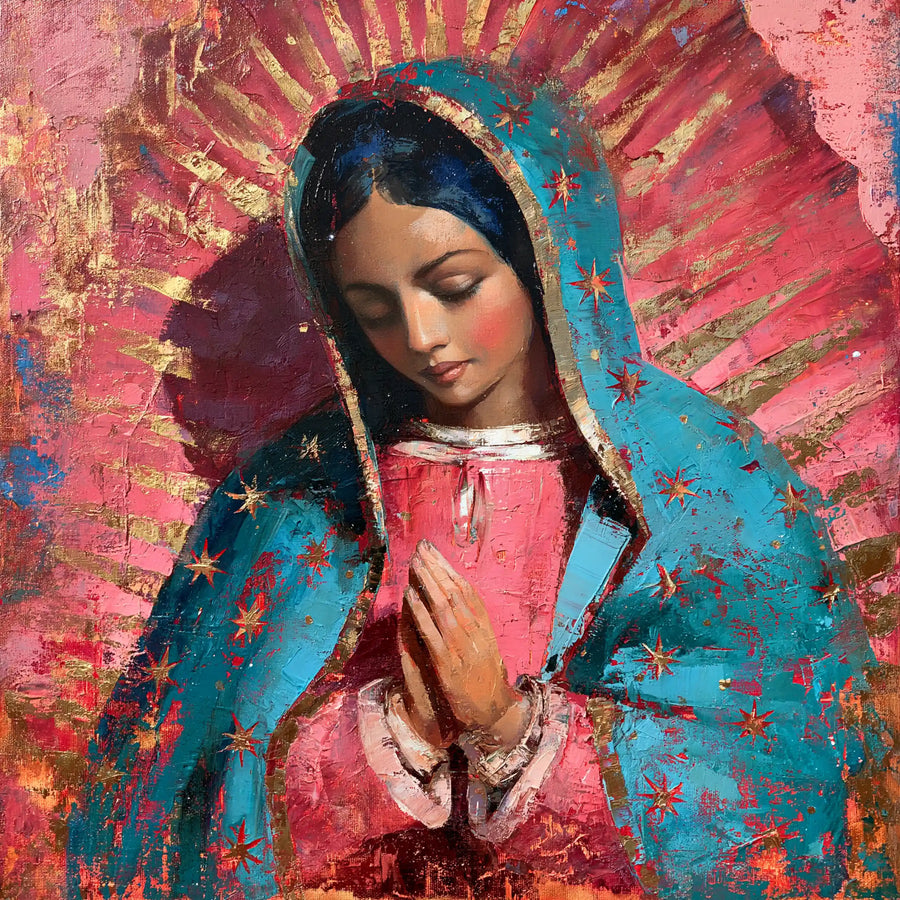 Our Lady of Guadalupe – Expressionist · Square no. 2