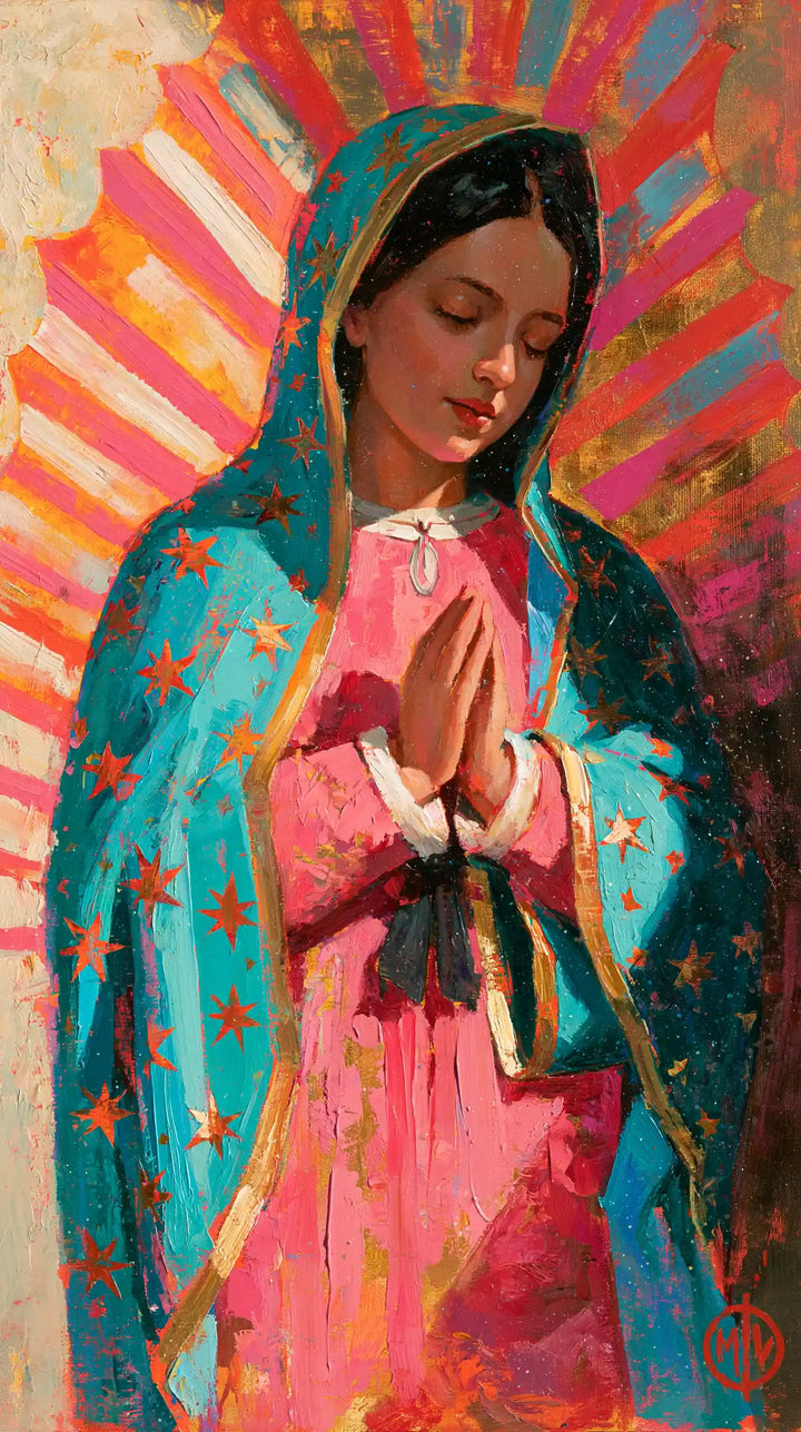 Our Lady of Guadalupe – Expressionist · Portrait no. 2