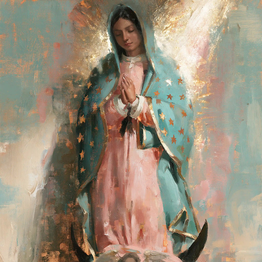 Our Lady of Guadalupe – Impressionist · Square no. 5