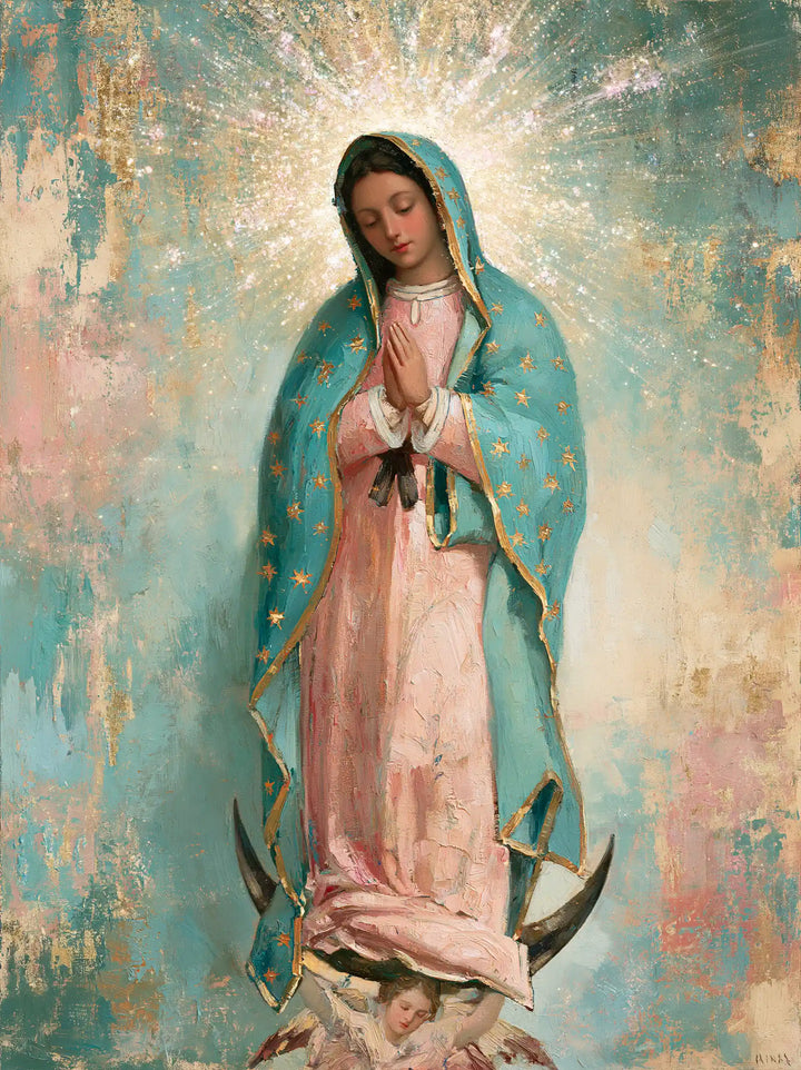 Our Lady of Guadalupe – Impressionist · Portrait no. 9