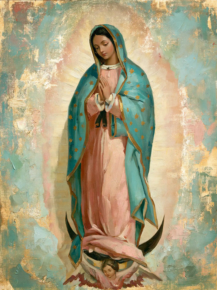 Our Lady of Guadalupe – Impressionist · Portrait no. 10