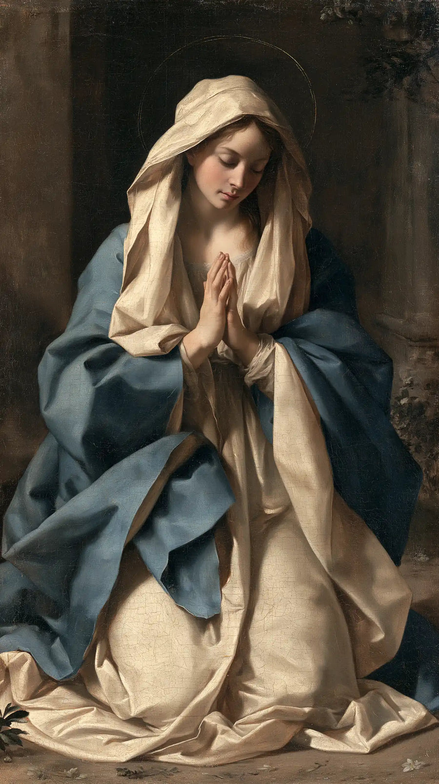 Virgin Mary in Prayer - Florentine Renaissance · Portrait n° 9