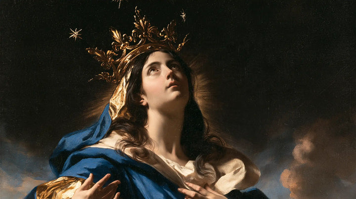 Mary Queen of Heaven - Black and Gold · Landscape n° 10