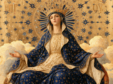 Mary Queen of Heaven - Contemporary Byzantine · Landscape n° 9