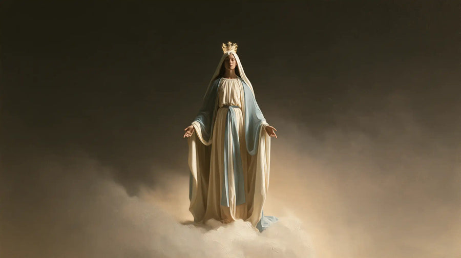 Mary Queen of Heaven - Contemporary Minimalism · Landscape n° 18