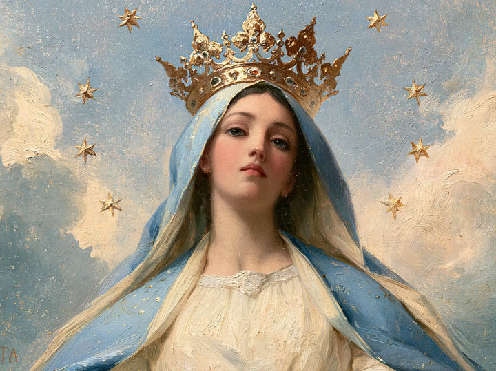 Mary Queen of Heaven - The Crown as Central Symbol · Landscape n° 6