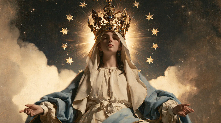 Mary Queen of Heaven - The Crown as Central Symbol · Landscape n° 22