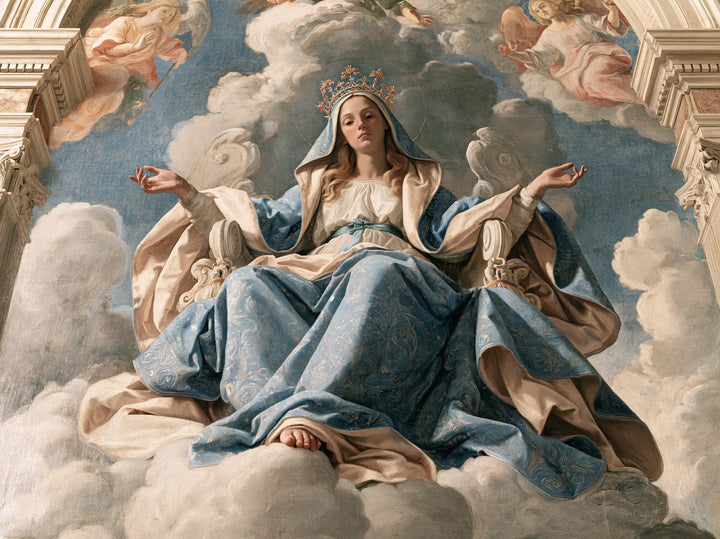 Mary Queen of Heaven - Florentine Renaissance · Landscape n° 1
