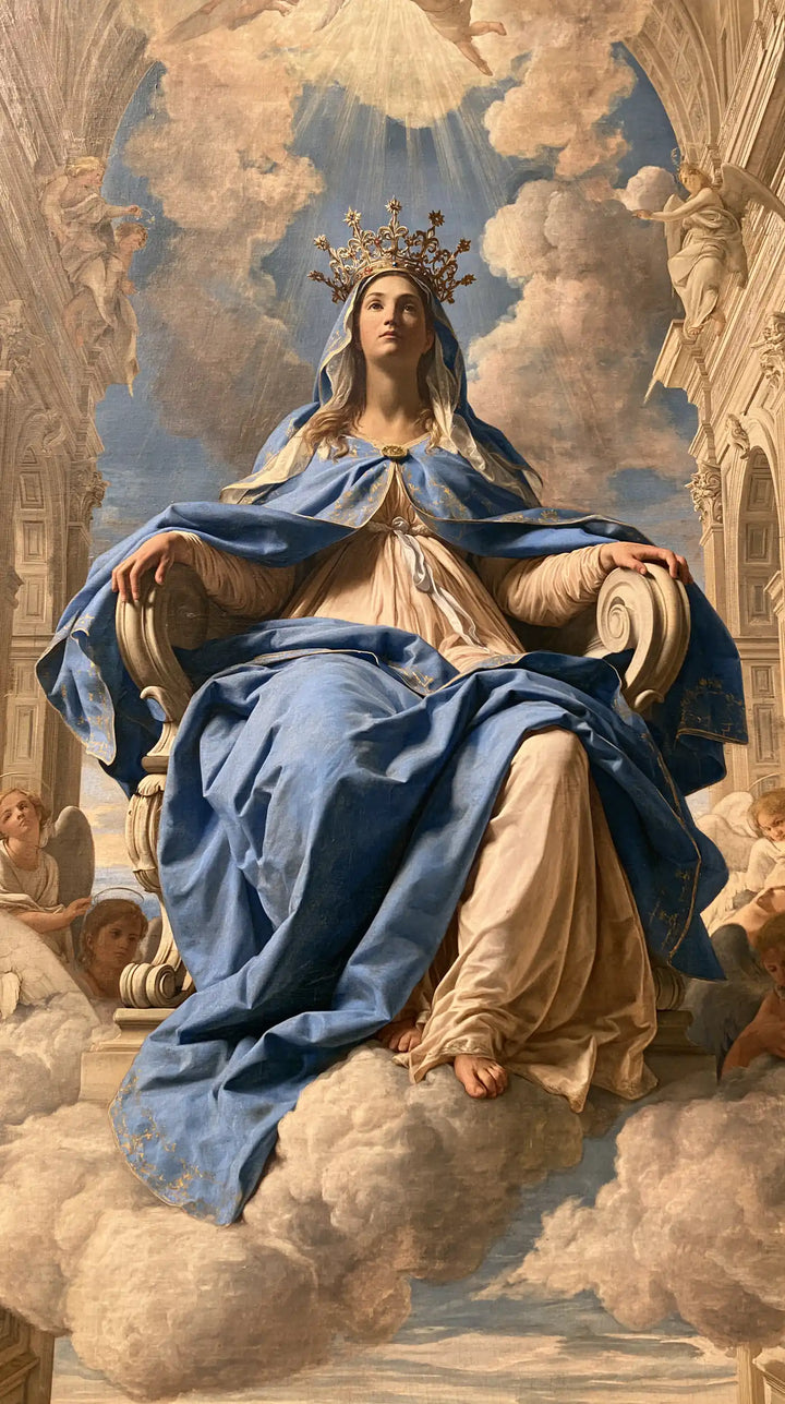 Mary, Queen of Heaven — The Cloud Armchair Above Daylight