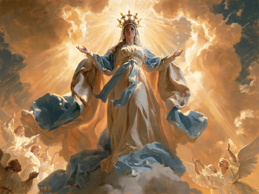 Mary Queen of Heaven - Heavenly Glory · Landscape n° 9