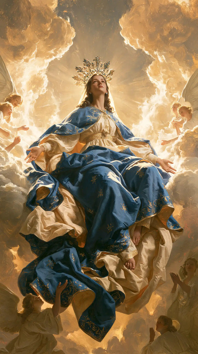 Mary Queen of Heaven - Heavenly Glory · Portrait n° 12