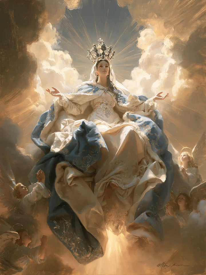 Mary Queen of Heaven - Heavenly Glory · Portrait n° 32