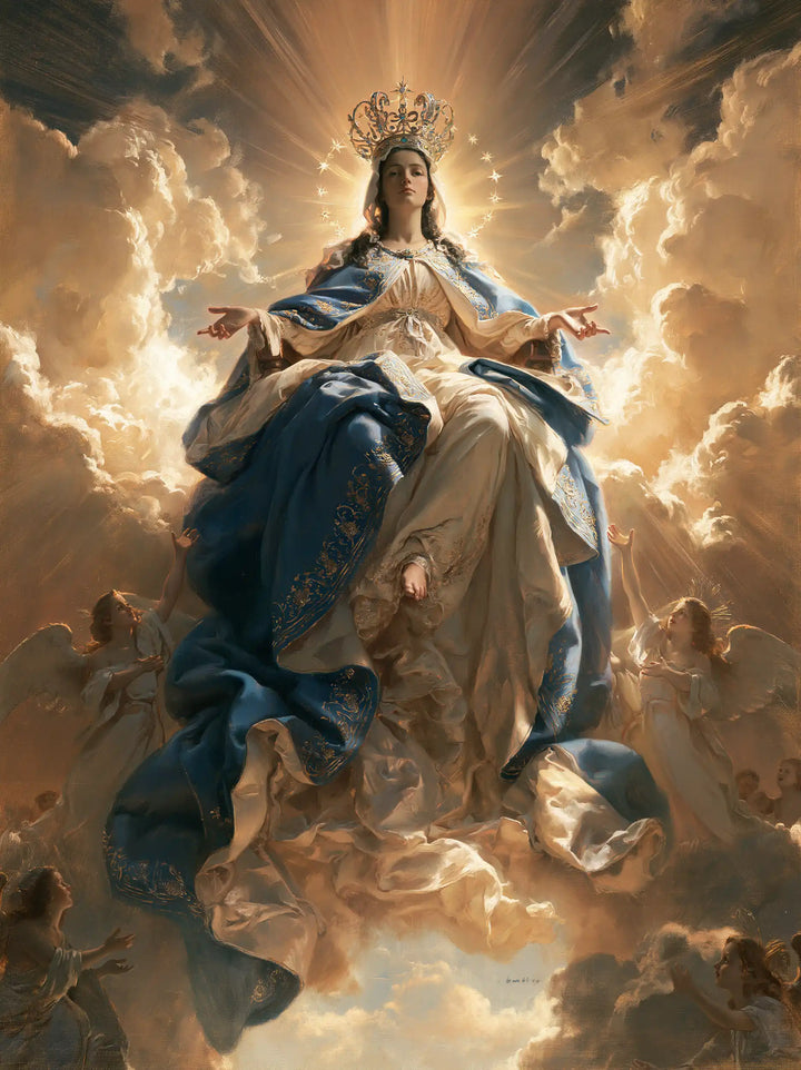 Mary Queen of Heaven - Heavenly Glory · Portrait n° 35