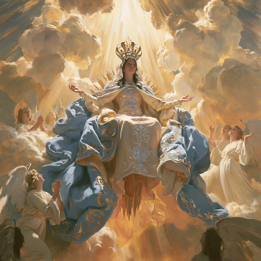 Mary Queen of Heaven - Heavenly Glory · Square n° 4