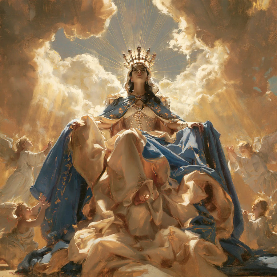 Mary Queen of Heaven - Heavenly Glory · Square n° 6