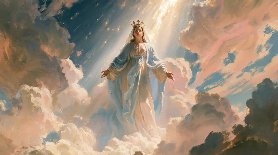 Mary Queen of Heaven - Impressionist · Landscape n° 10