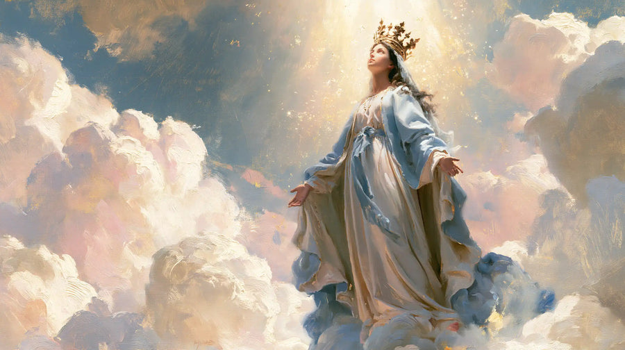 Mary Queen of Heaven - Impressionist · Landscape n° 16