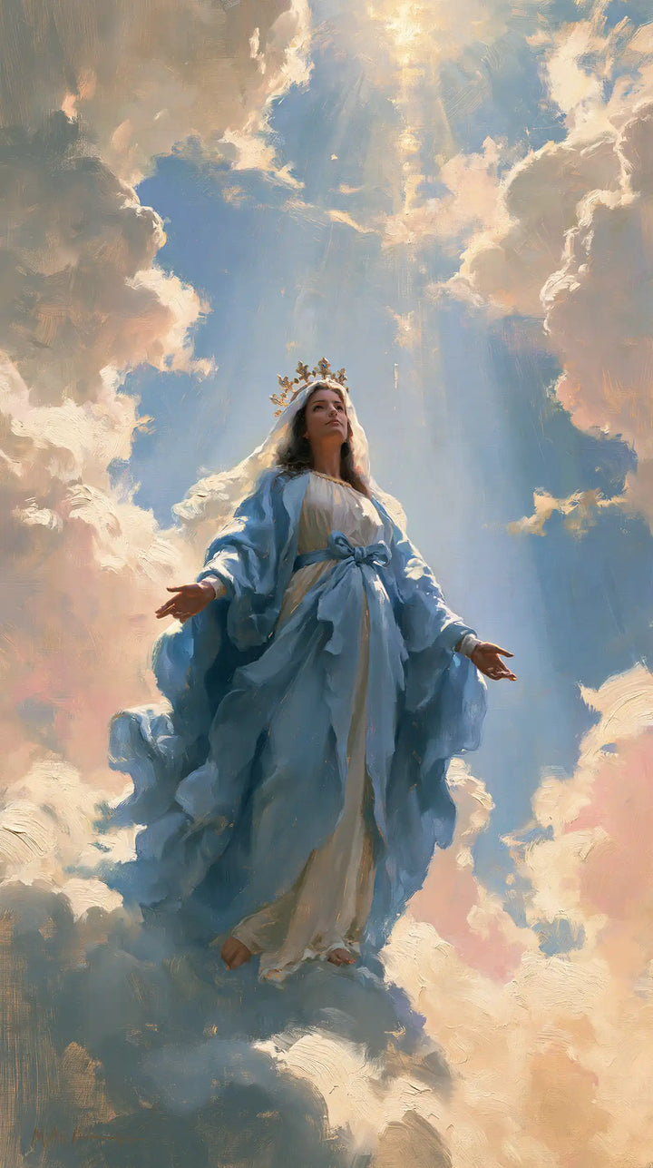 Mary Queen of Heaven - Impressionist · Portrait n° 9