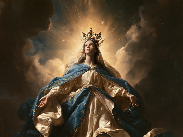 Mary Queen of Heaven - Mary as Divine Light · Landscape n° 3