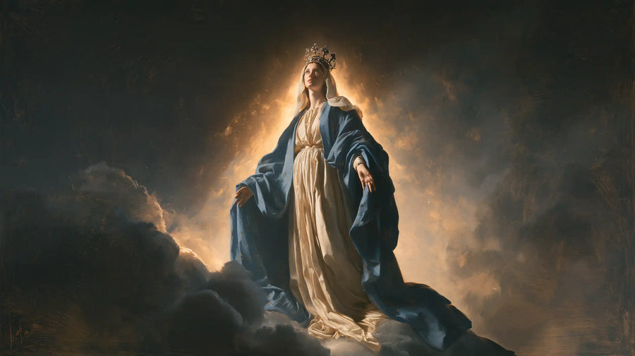 Mary Queen of Heaven - Mary as Divine Light · Landscape n° 12