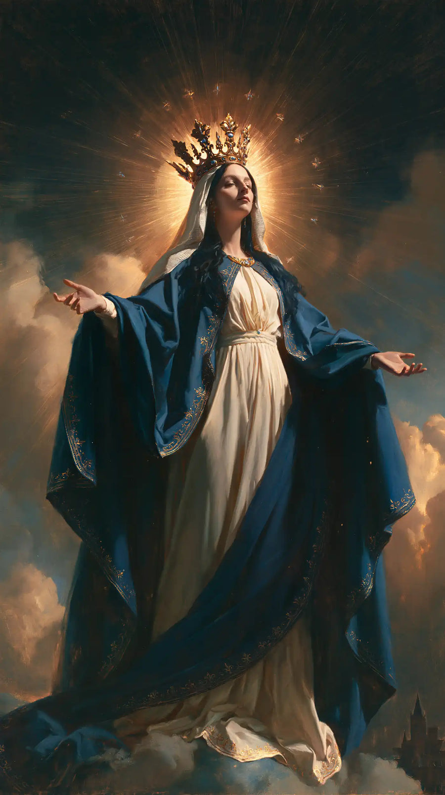 Mary Queen of Heaven - Mary as Divine Light · Portrait n° 6