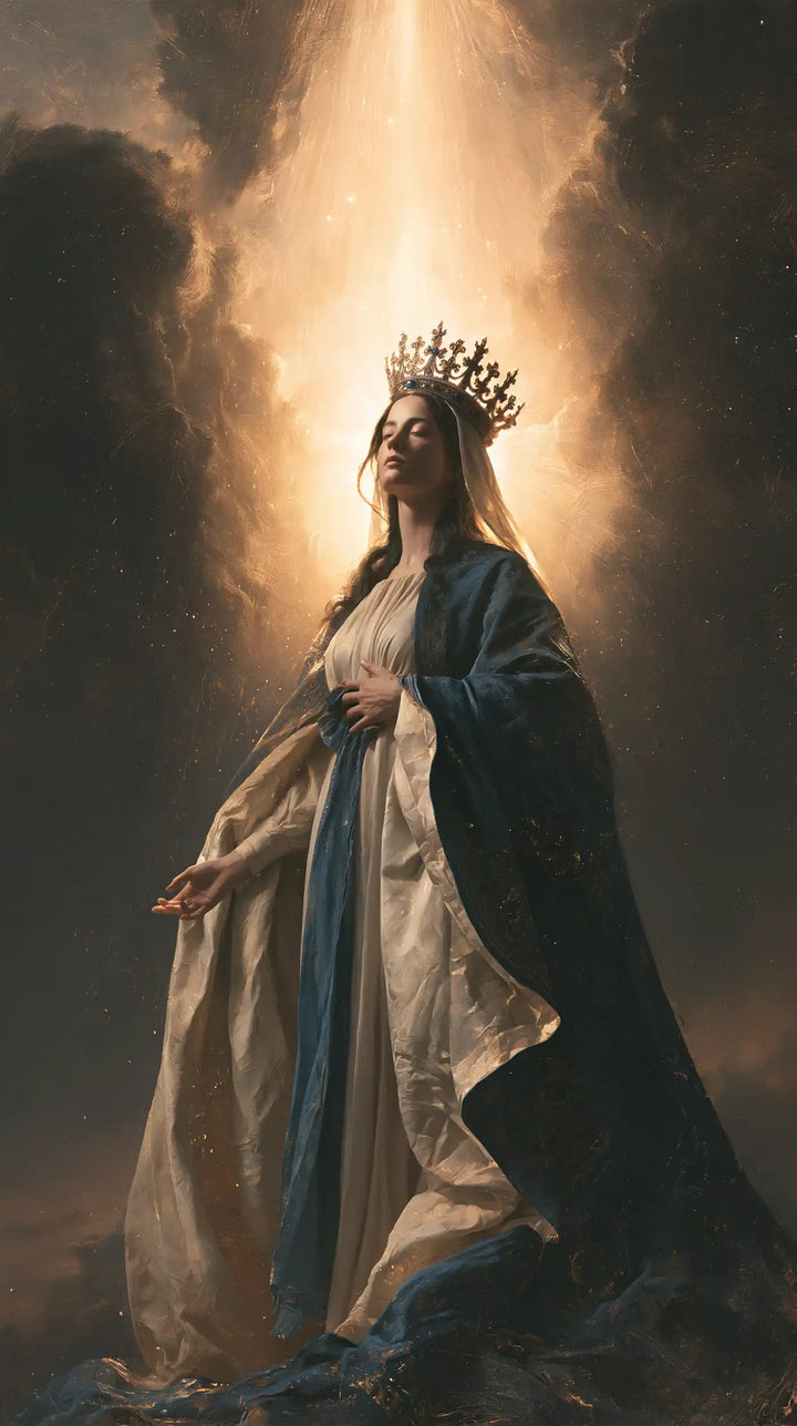 Mary Queen of Heaven - Mary as Divine Light · Portrait n° 9