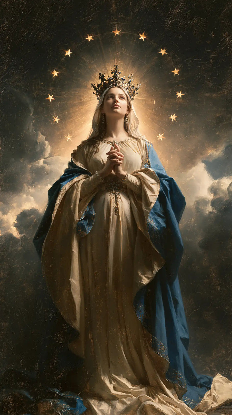 Mary Queen of Heaven - Mary as Divine Light · Portrait n° 10