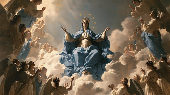 Mary, Queen of Heaven — Welcome in the Court of Dark Wings