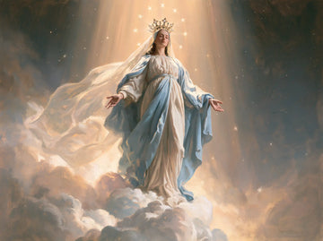 Mary Queen of Heaven - Mary upon the Clouds · Landscape n° 3