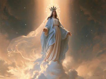 Mary Queen of Heaven - Mary upon the Clouds · Landscape n° 4