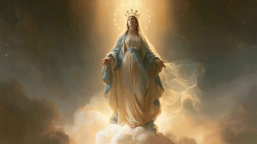 Mary Queen of Heaven - Mary upon the Clouds · Landscape n° 6