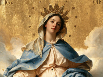 Mary Queen of Heaven - Sacred Gold · Landscape n° 11