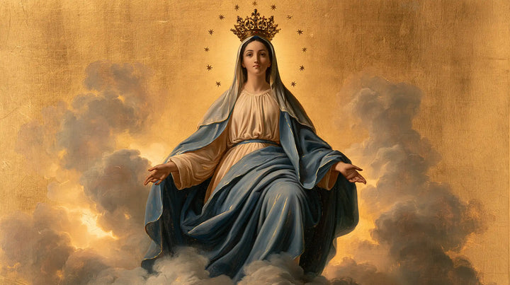 Mary Queen of Heaven - Sacred Gold · Landscape n° 13