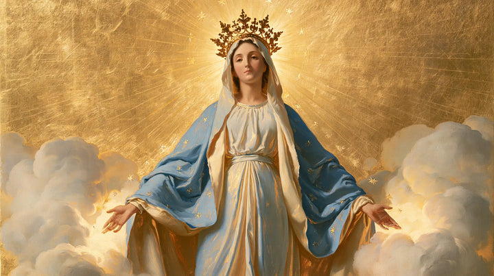 Mary Queen of Heaven - Sacred Gold · Landscape n° 18