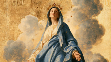 Mary Queen of Heaven - Sacred Gold · Landscape n° 22
